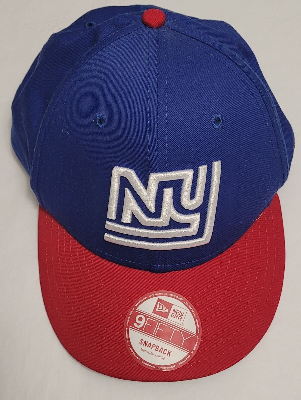 New Era 9FIFTY NFL New York Giants Historic Logo Snapback Cap M/L